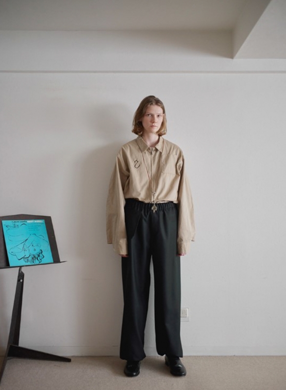 SUNSEA (サンシー) 30th Collectionの新作、N.M Thickened w/耳 Easy