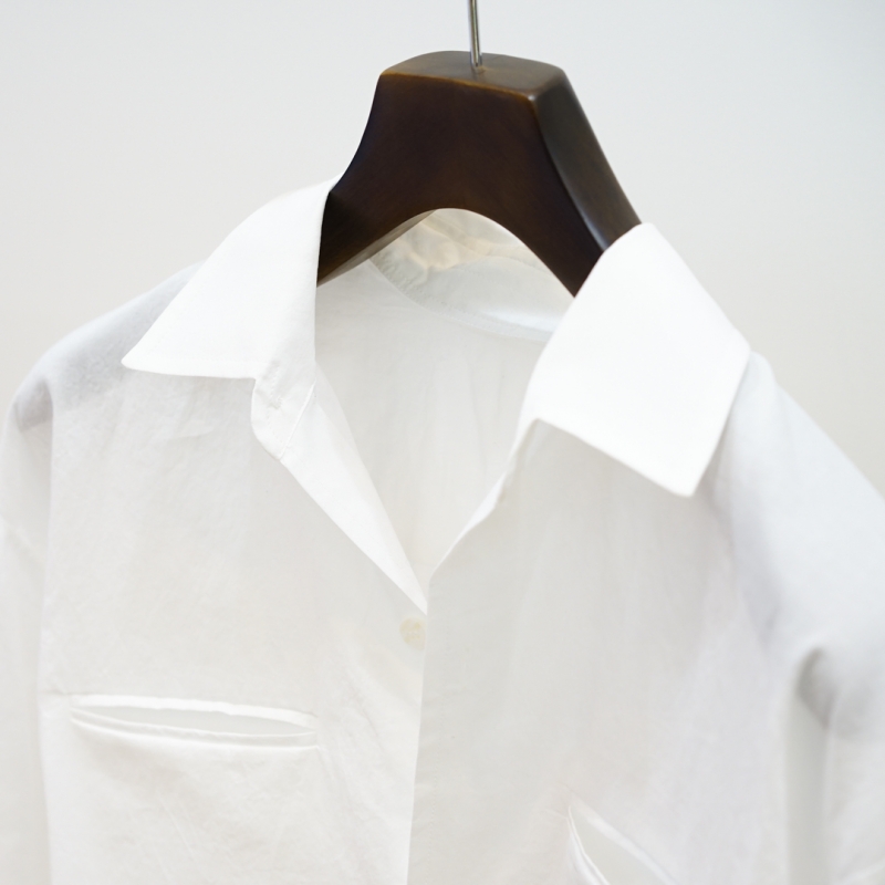 SUNSEA (サンシー) 30th Collectionの新作、Shrinkage Cotton Shirt
