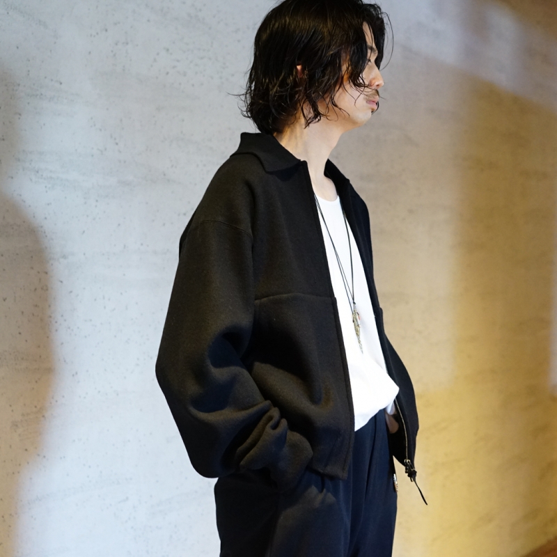 SUNSEA (サンシー) 31th Collectionの新作、Half Zip Blousonのご紹介