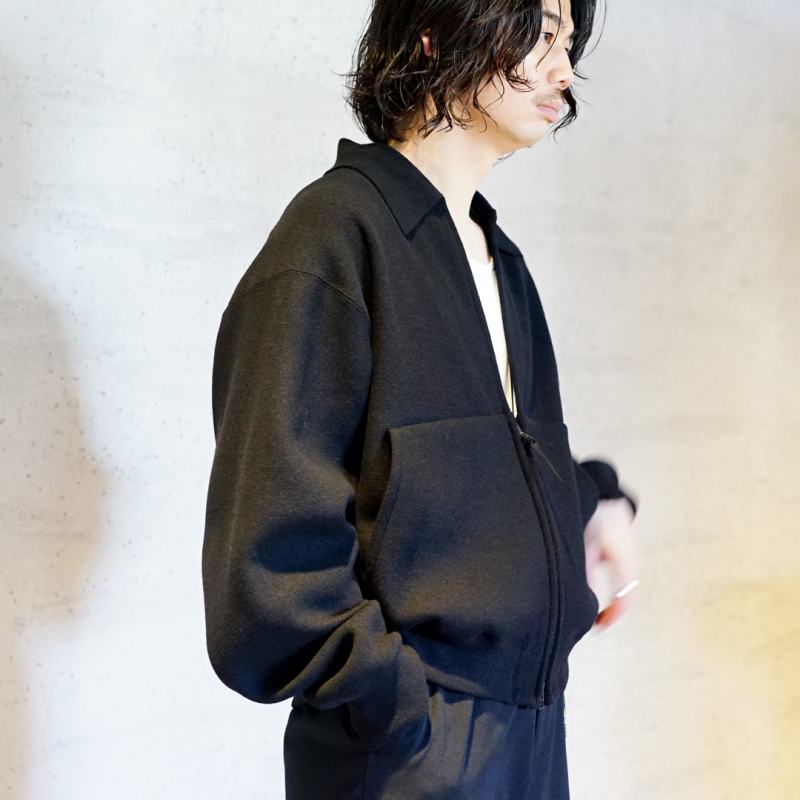 SUNSEA (サンシー) 31th Collectionの新作、Half Zip Blousonのご紹介