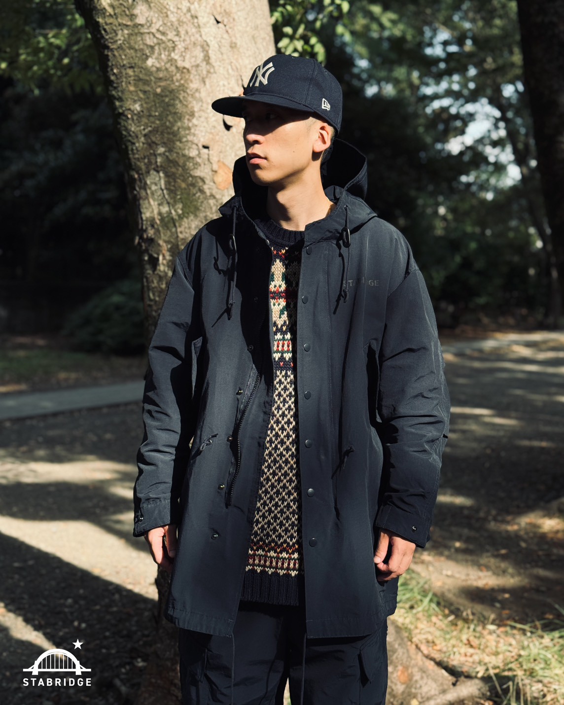 定価】STABRIDGE Fishtail Parka Lサイズ 新品 STABRIDGE Fishtail