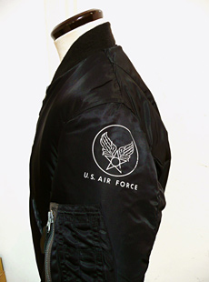 BUZZ RICKSON'S×William Gibson BR11733 BLACK MA-1 | Lua-Blog