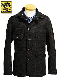 SUGAR CANE SC12650 HARRIS TWEED WORK COAT | Lua-Blog