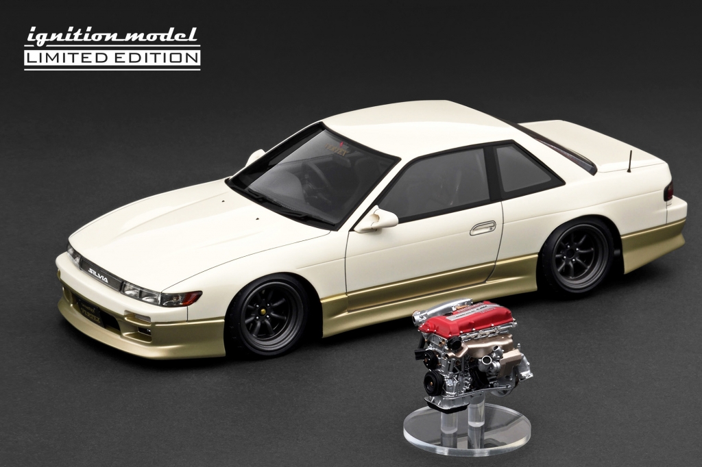販売予告： 1/18 SR20エンジン付 WEB限定「VERTEX S13 Silvia」9/29(月