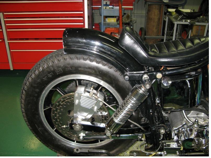 4速フレームリアフェンダー加工 | JET-JAM