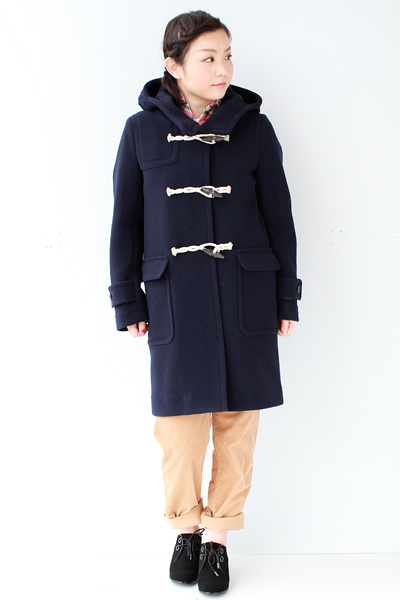 トゥモローランド マカフィー ダッフルコート 紺色 サイズ38