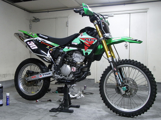 Dトラッカーオフ仕様KLX化完成！ | ///NMR Blog///日本メット連合