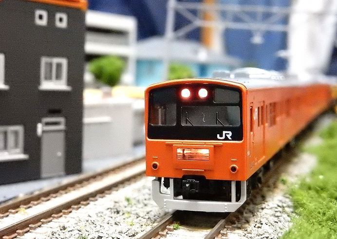 Nゲージ鉄道模型】＜入線報告＞KATO 201系中央線色(T編成)基本+増結10
