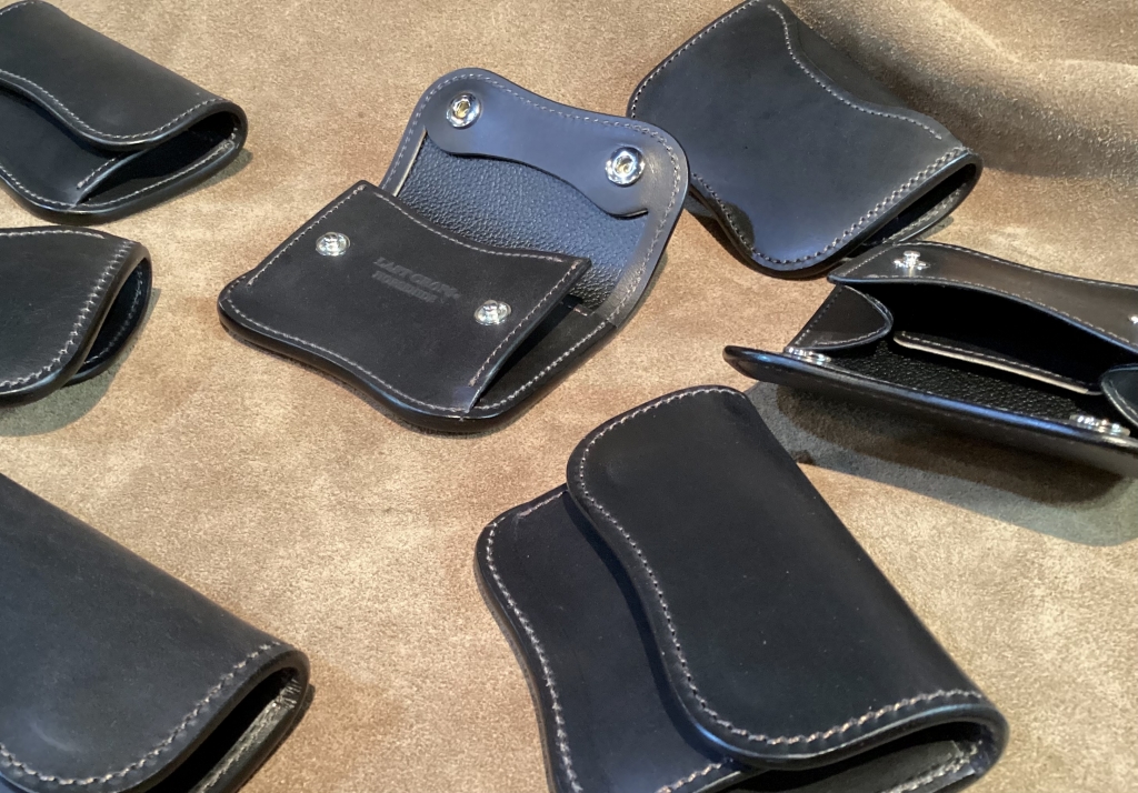 LC TONGUE Horween Cordovan Tanned Horsebutt Strip Aniline Dyed By