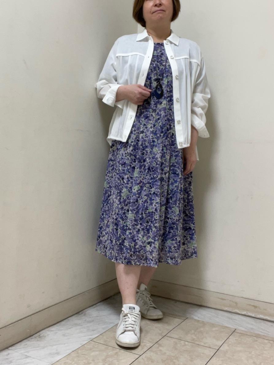 花柄フレアワンピース【ERICA】|レリアン プラスハウス | レリアン公式