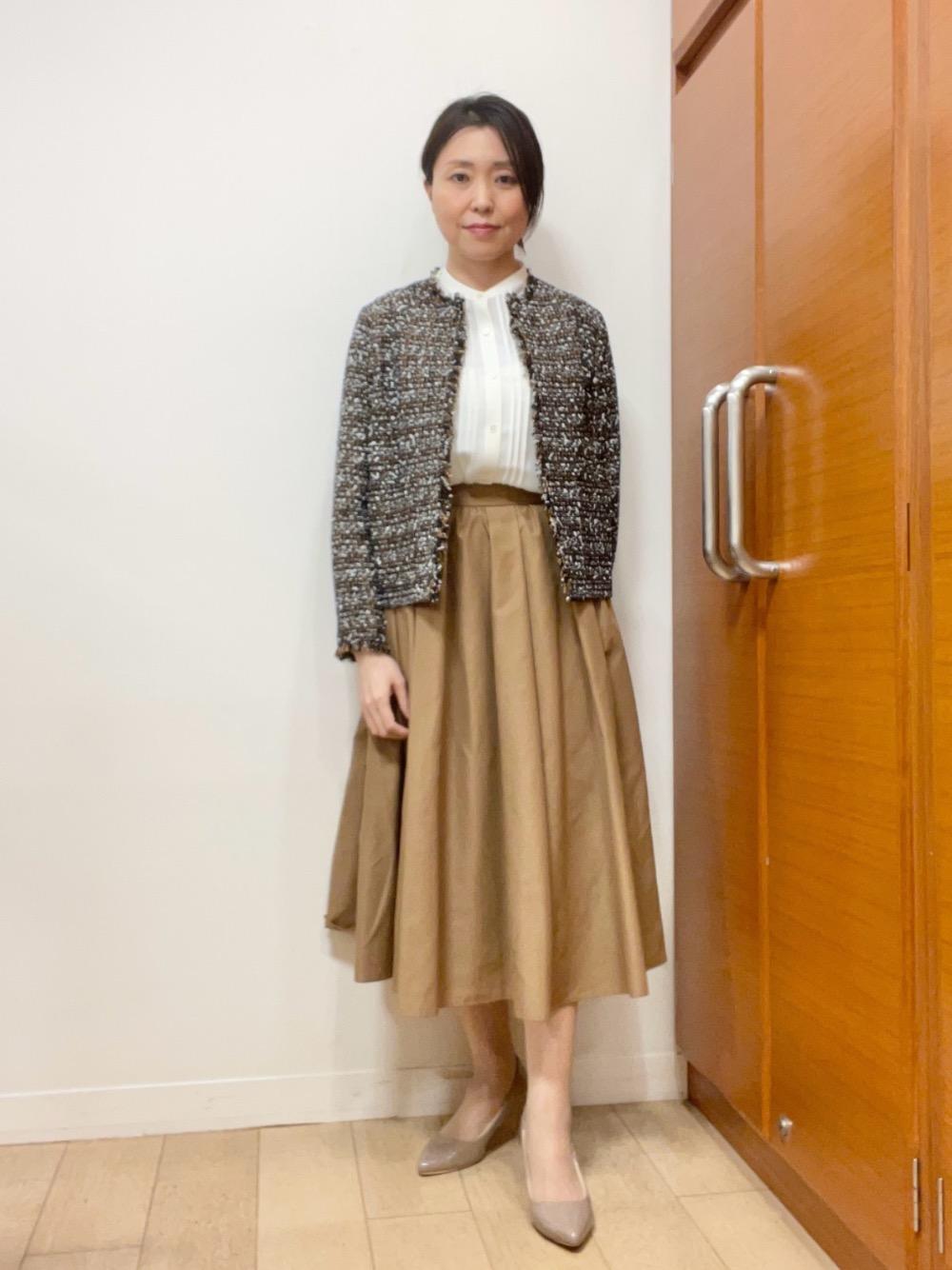 tomo | レリアン | 162cm | Leilian そごう千葉店 | STAFF STYLING