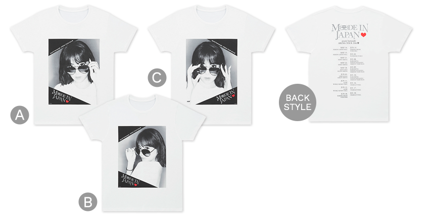 ayumi hamasaki ARENA TOUR 2016 A ～MADE IN JAPAN～グッズ特集