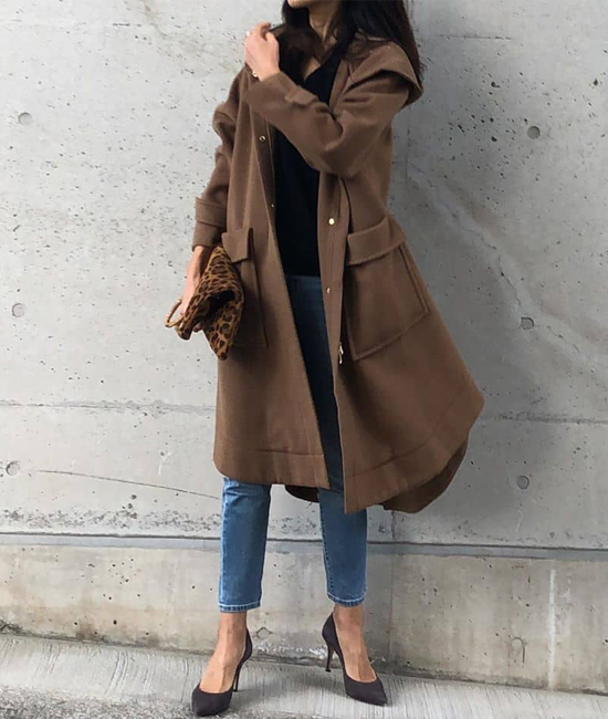 ミリタリーウールロングコート│Emma Taylor│STYLEDOOR スタイルドア