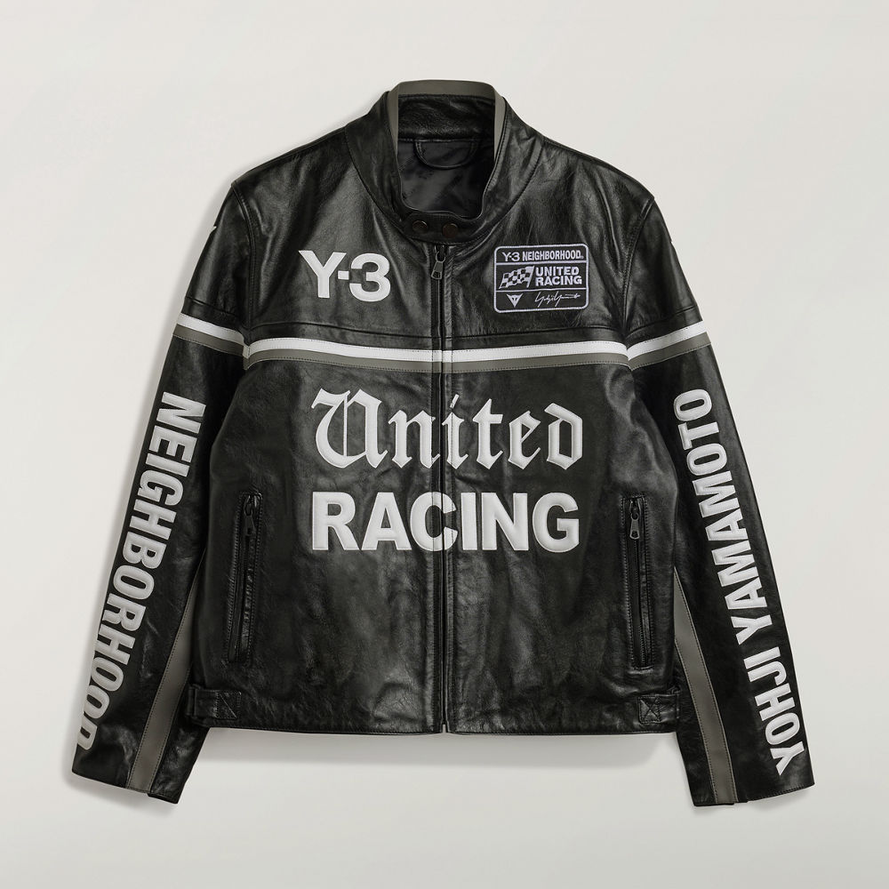 Y-3 NBHD LEATHER RACER JACKET Y-3│Y-3 ワイスリー