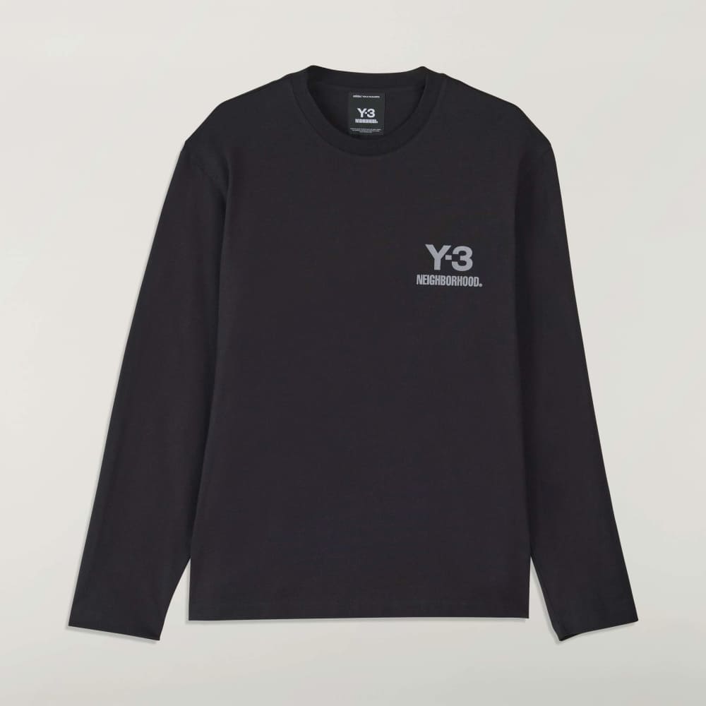 Y-3 NBHD LOGO LS TEE Y-3│Y-3 ワイスリー