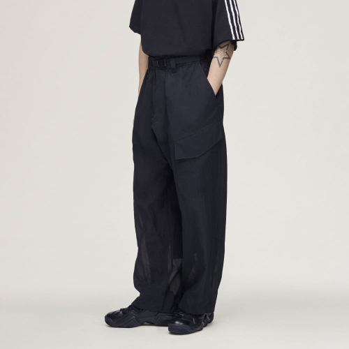 adidas Y-3 完売品 リファインド ウーブン カーゴパンツ ベルト付き
