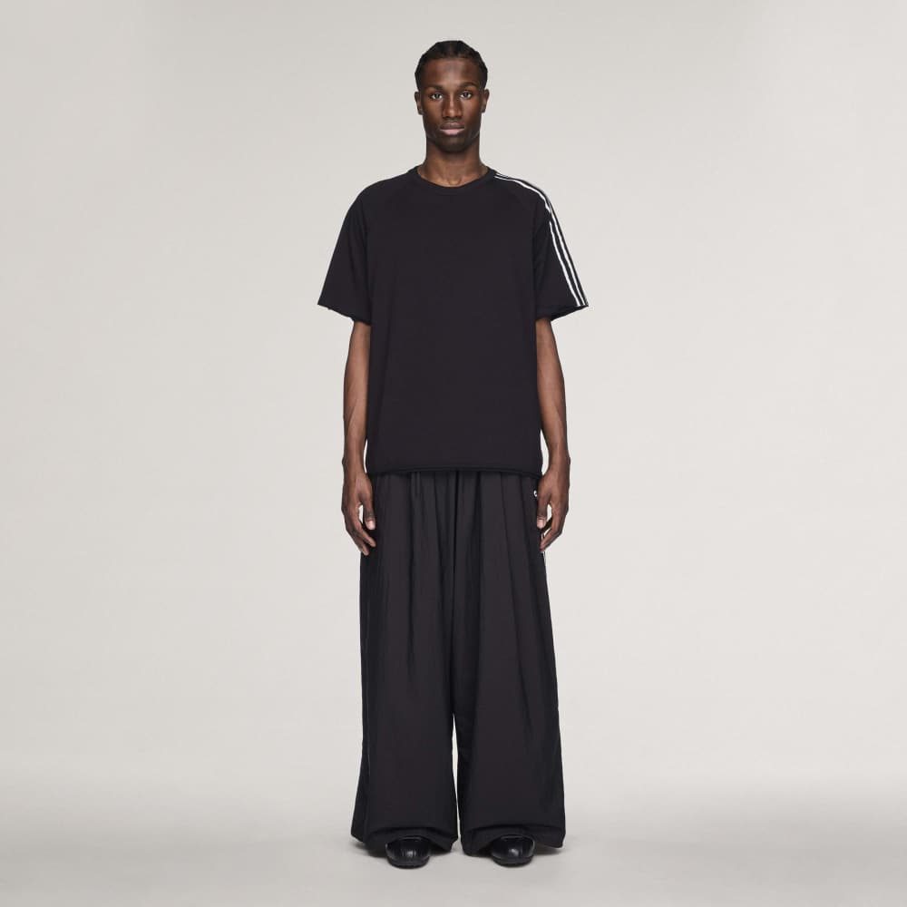 Y-3 RAW EDGE 3 STRIPES WIDE PANTS Y-3│Y-3 ワイスリー