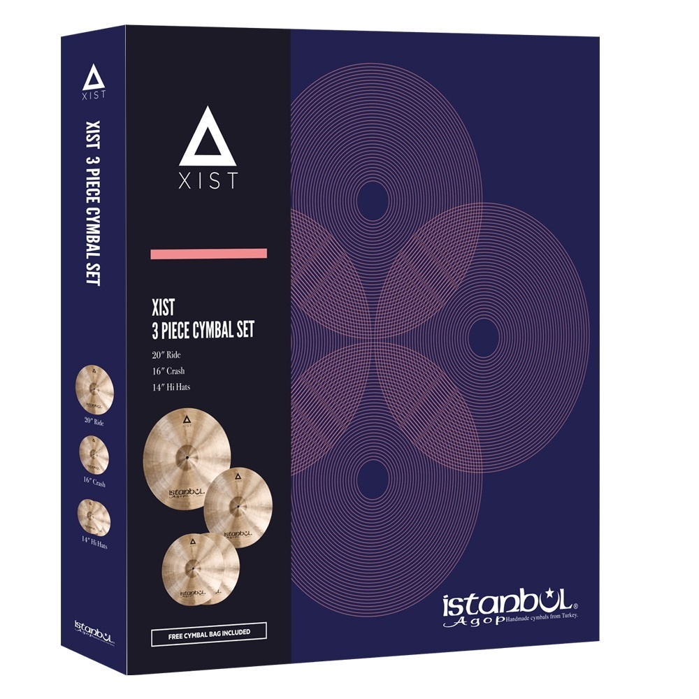 İSTANBUL AGOP IXS3 - Xist 3'lü Zil Seti Fiyatı, Özellikleri