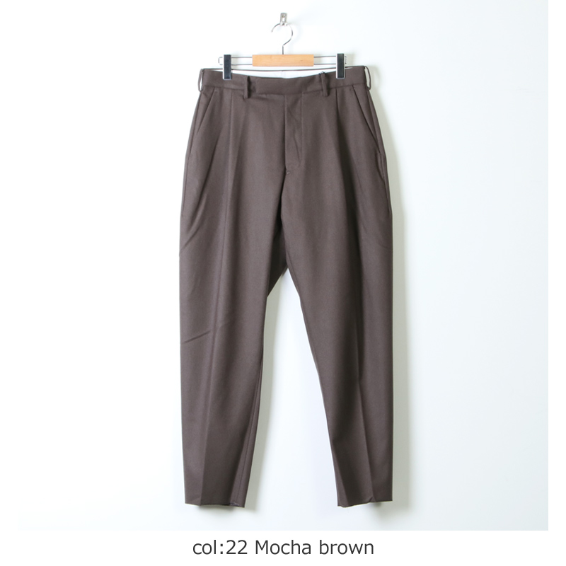 08sircus (ゼロエイトサーカス) Cashmere wool pants / カシミアウール