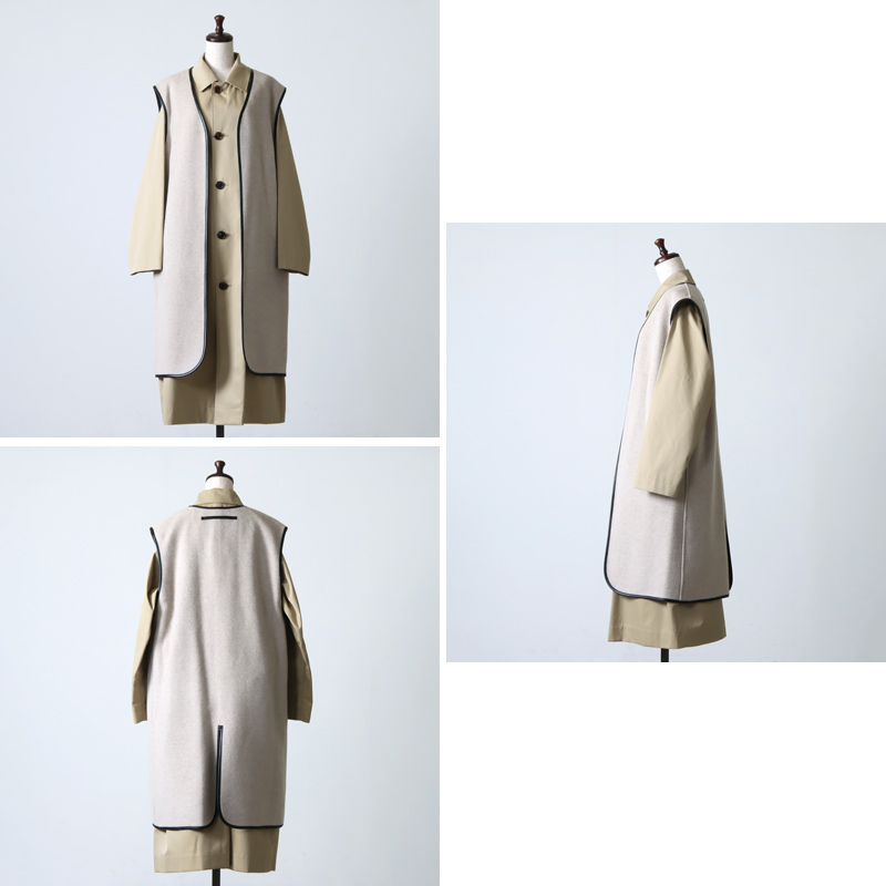 TICCA (ティッカ) レイヤードライナーステンカラーコート