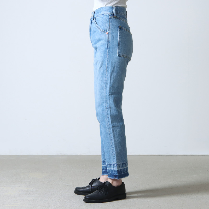 TICCA (ティッカ) カットオフデニムパンツ