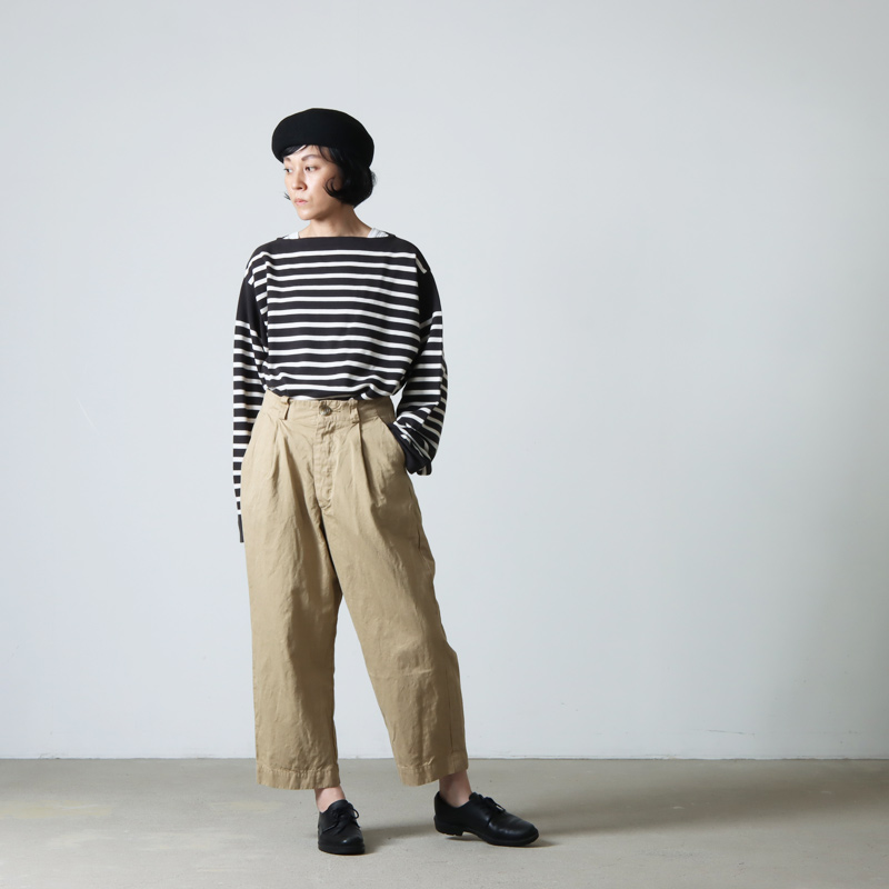 Veritecoeur (ヴェリテクール) タックパンツ