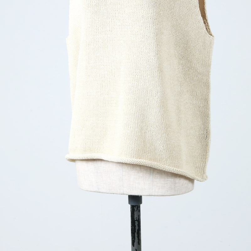 Veritecoeur (ヴェリテクール) コットンシルケットベスト