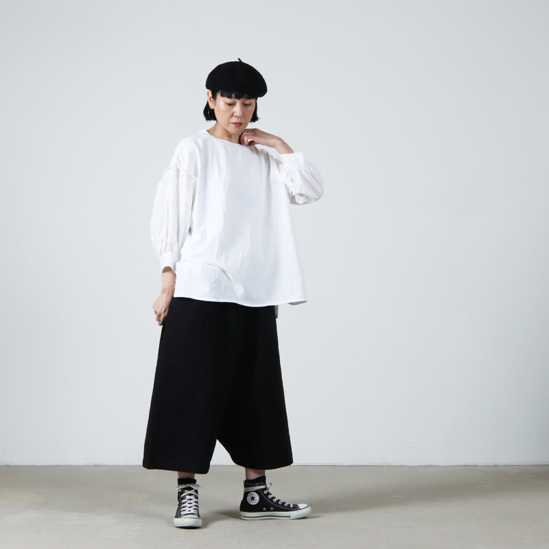 Veritecoeur (ヴェリテクール) ガーメントダイサルエルパンツ