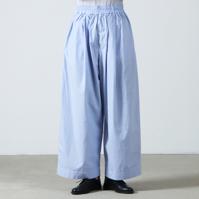 Veritecoeur (ヴェリテクール) ユニセックスシャーリングタックパンツ