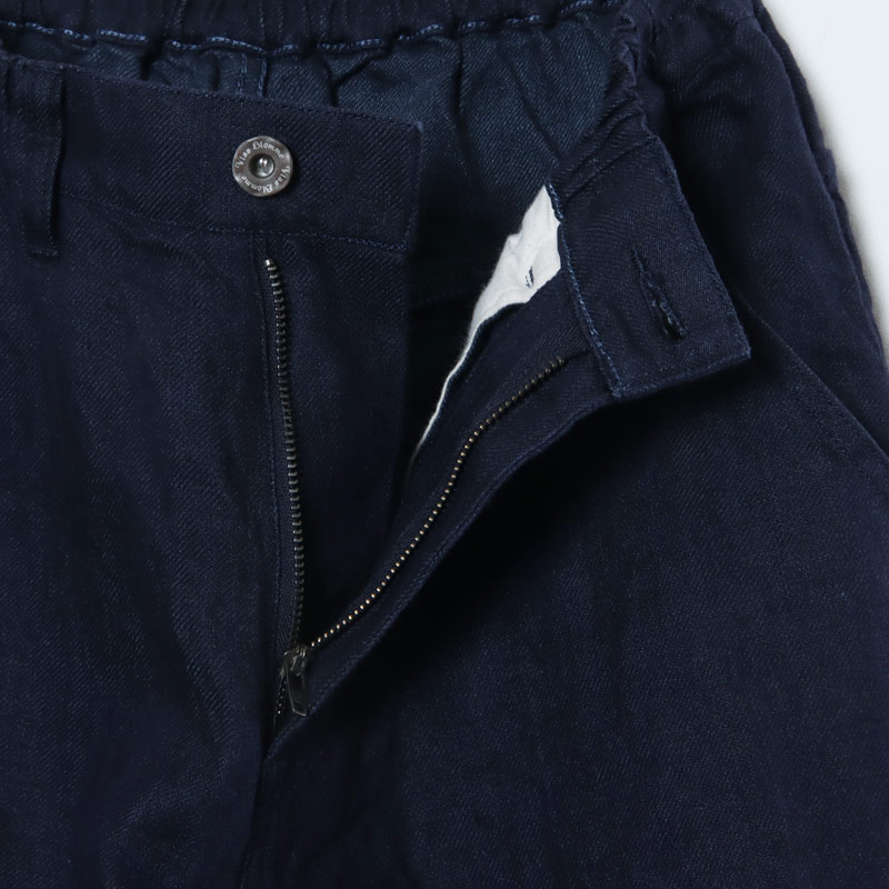 Vlas blomme (ヴラスブラム) コルトレイクリネン デニムテーパード