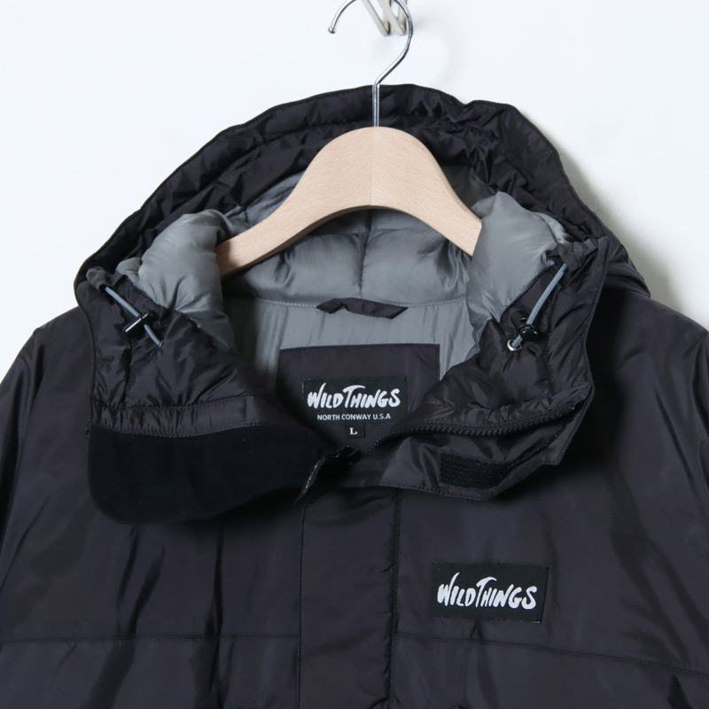 wildthingsワイルドシングスシャモニージャケット中綿プリマロフトM