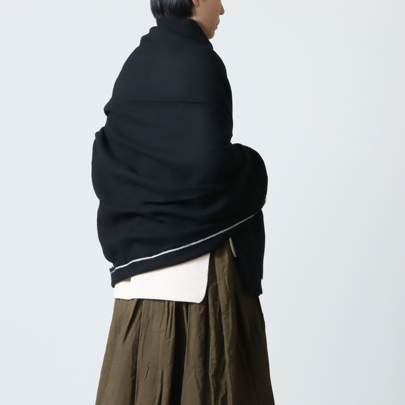 YAECA (ヤエカ) CONTEMPO WOOL STOLE / コンテンポウールストール