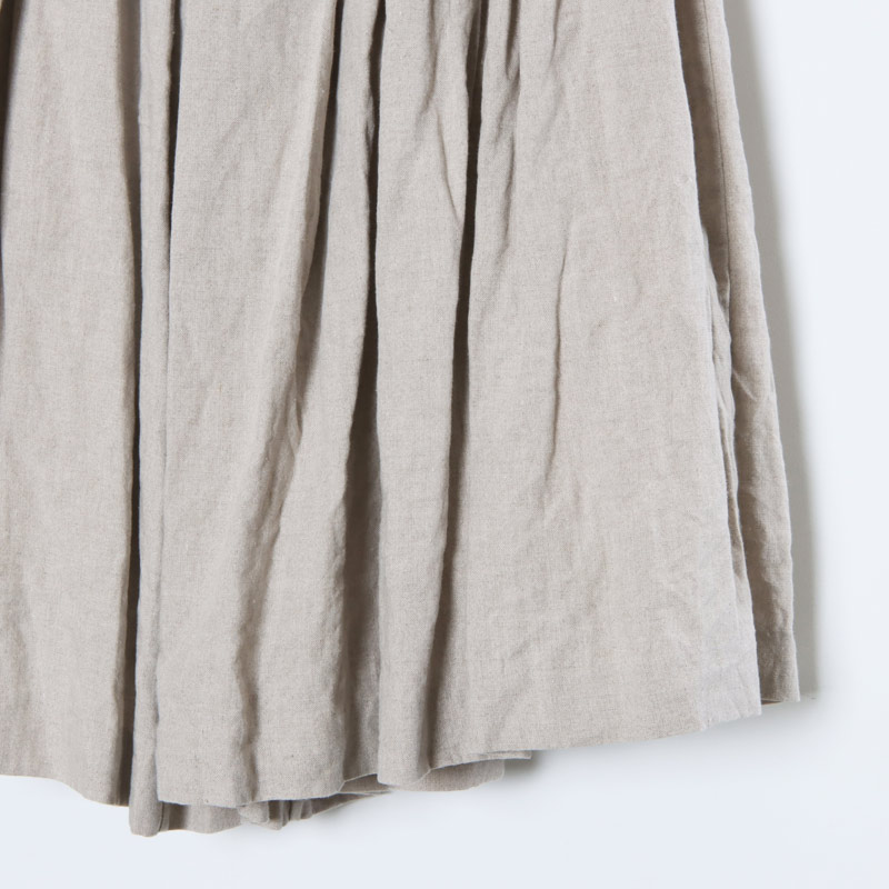 YAECA (ヤエカ) WRITE CULOTTES LINEN / ライトキュロットリネン