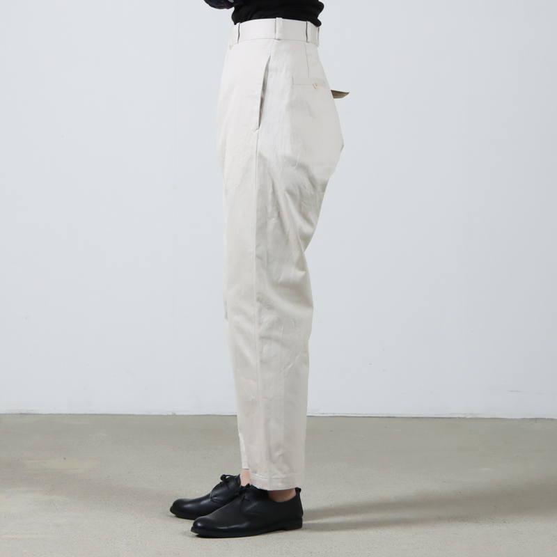 YAECA (ヤエカ) CHINO CLOTH PANTS WIDE TAPERED / チノクロスパンツ