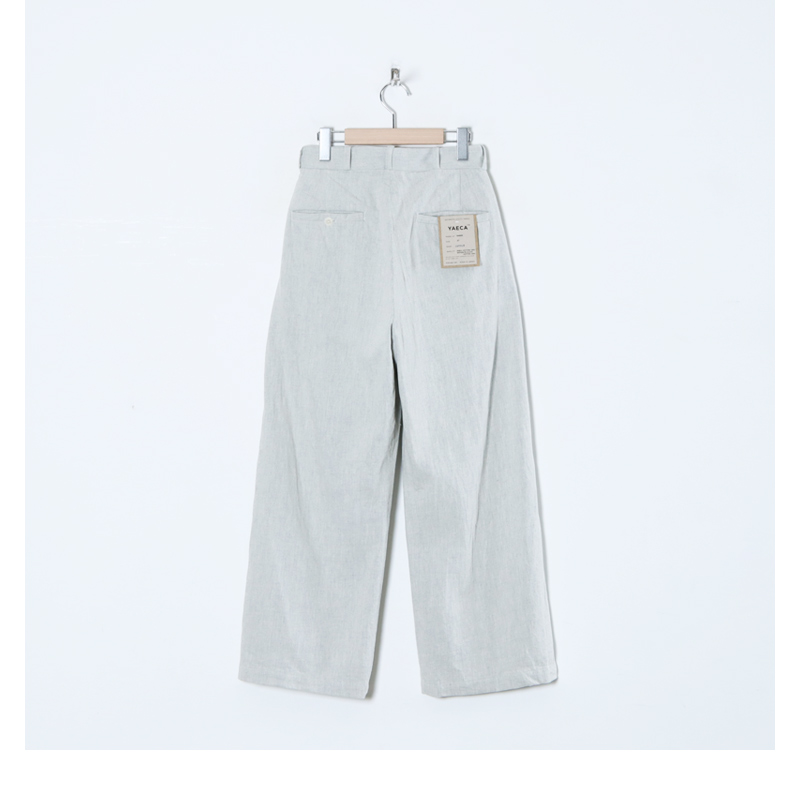 YAECA (ヤエカ) CHINO CLOTH PANTS WIDE / チノクロスパンツワイド