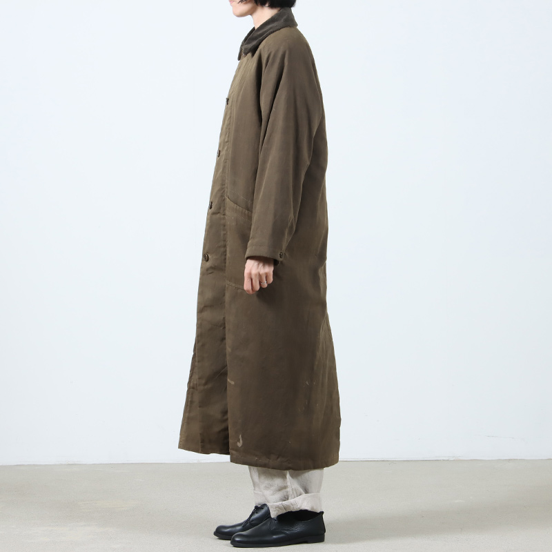 YAECA (ヤエカ) COVER ALL JACkETS LONG OILD / カバーオール