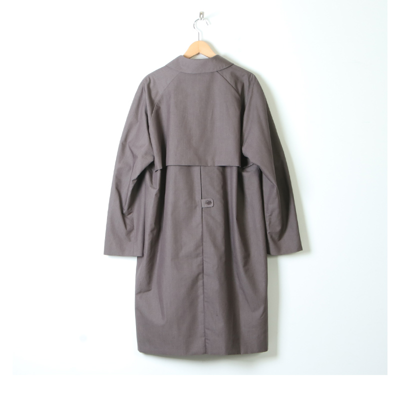 YAECA (ヤエカ) STAINCOLLAR COAT REGULAR / ステンカラーコート