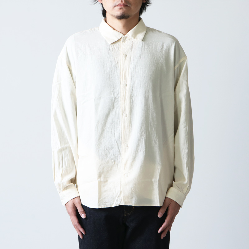 YAECA (ヤエカ) COMFORT SHIRT EXTRA WIDE / コンフォートシャツ