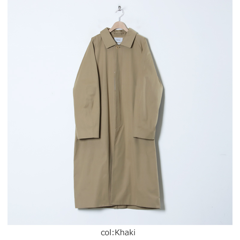 YAECA (ヤエカ) SOUTIEN COLLAR COAT STANDARD / ステンカラーコート