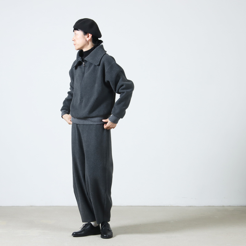 ALWEL (オルウェル) FLEECE PEG PANTS / フリースペグパンツ