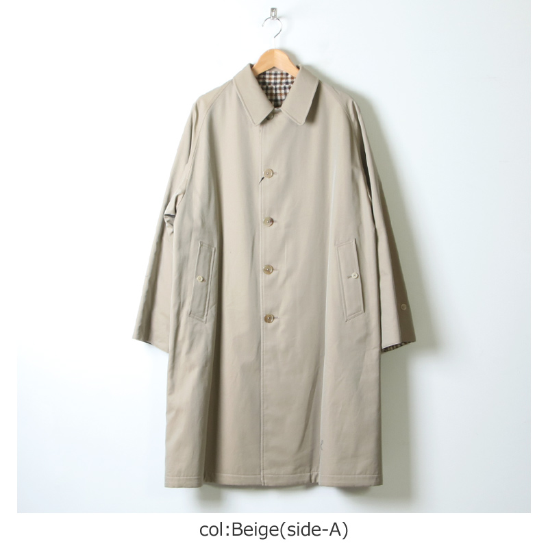ANATOMICA (アナトミカ) SINGLE RAGLAN Ⅱ S-P GABARDINE Beige For
