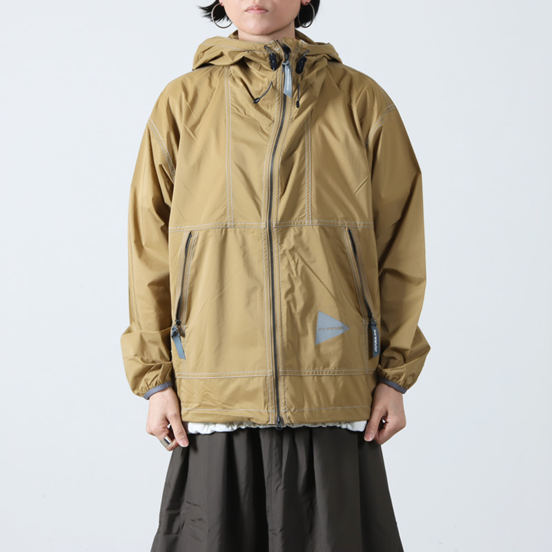 and wander (アンドワンダー) PERTEX wind jacket / パーテックス
