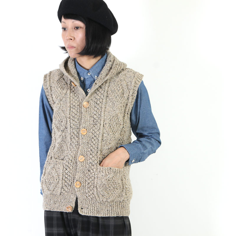 ATHENA DESIGNS (アテナデザイン) COAT HOOD / フードベスト