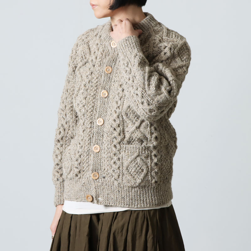 ATHENA DESIGNS (アテナデザイン) CREW CARDIGAN / クルーカーディガン