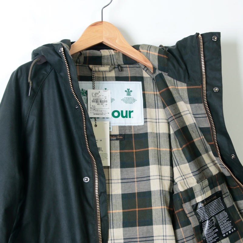 BARBOUR (バブアー) HOODED HUNTING WAX / フーデッド ハンティング