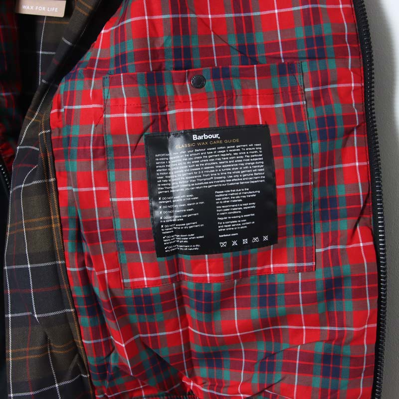 BARBOUR (バブアー) barbour x baracuta porton wax jacket / ポートン