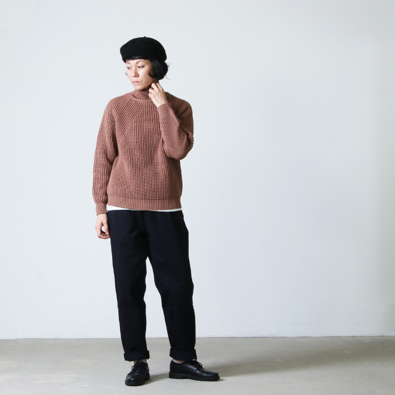 BATONER (バトナー) SIGNATURE TURTLE NECK / シグネーチャー