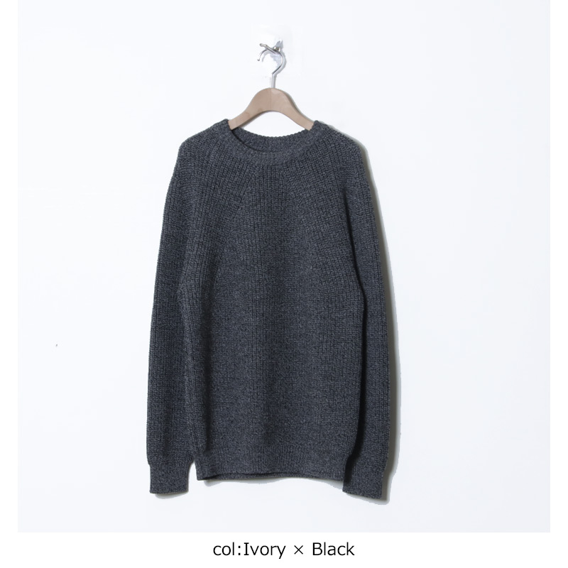 BATONER (バトナー) SIGNATURE CREW NECK / シグネチャークルーネック