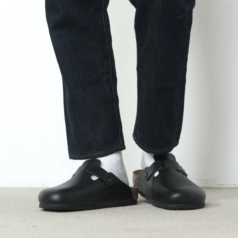 Birkenstock (ビルケンシュトック) BOSTON Natural Leather For Men