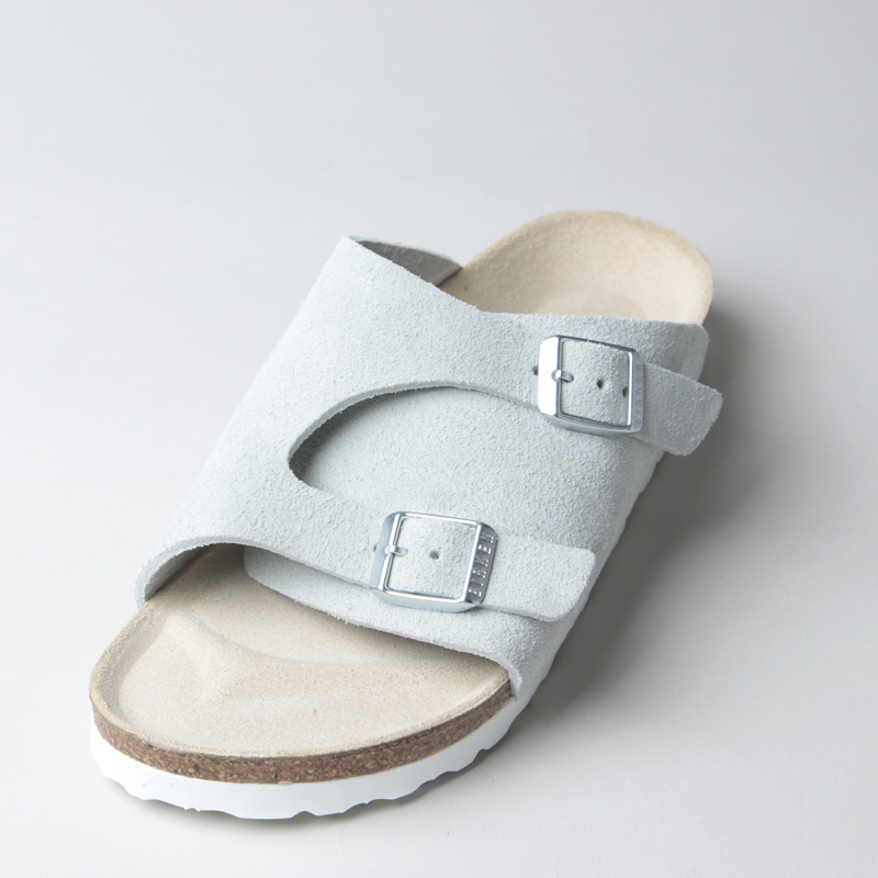 Birkenstock (ビルケンシュトック) ZURICH Sueade Leather WHITE